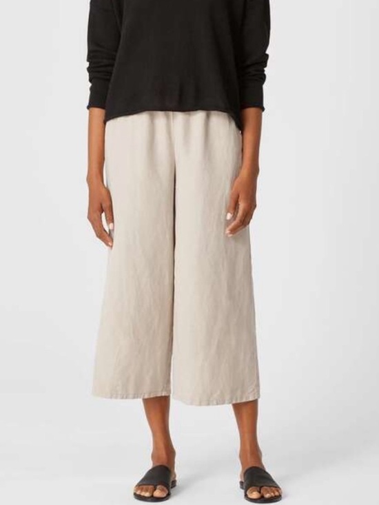 Eileen Fisher Pants - Eileen Fisher Wide-Leg Linen Pants women’s size S/P